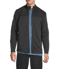 ダニエル クレミュ メンズ アウター ジャケット・ブルゾン キルティング Cremieux Blue Label Quilted FullZip Jacket Black Heather ブラックのサムネイル