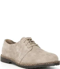 ビルケンシュトック メンズ シューズ オックスフォード スエード レース Birkenstock Mens Uppsala Suede Lace Up Oxfords Taupe トープのサムネイル