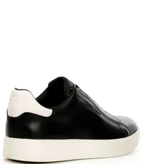 コールハーン メンズ シューズ スリッポン・ローファー スニーカー レザー Cole Haan Mens GrandPro Luxe Slip On Leather Sneakers BlackIvory アイボリー