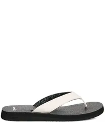 サヌーク レディース シューズ サンダル Sanuk Womens Yoga Mat II Flip Flops White ホワイトのサムネイル