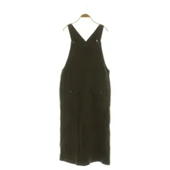 コムサデモード COMME CA DU MODE ジャンパースカート ワンピース M ブラウン /MY ■OS ■ECB001