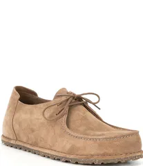 ビルケンシュトック メンズ シューズ ドレスシューズ レース Birkenstock Mens Utti Lace Up Chukkas Gray Taupe グレーのサムネイル
