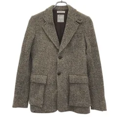 MADISON BLUE マディソンブルー 18AW HERRINHBONE HUNTING JKT ヘリンボーンツイードハンティングジャケット MB184-1019 ブラウン XSのサムネイル