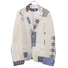 JUNYA WATANABE COMME des GARCONS MAN ジュンヤワタナベ コムデギャルソンマン 20SS パッチワークジャケット WE-J021 ホワイト Sのサムネイル