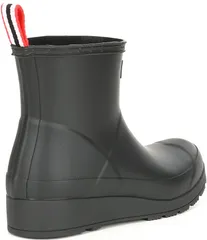 ハンター レディース シューズ ブーツ・レインブーツ Hunter Play Short Multi Rain Boots Black ブラック