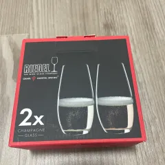 【230965】RIEDEL リーデル  シャンパングラス　2個セット　コップ　食器　元箱付き クリア
