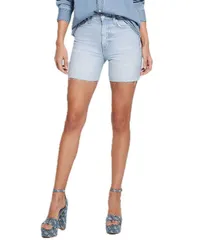 ゲス レディース ボトムス ハーフパンツ・ショーツ ショートパンツ Guess 80s Pedal High Rise Frayed Hem Shorts The Seasideのサムネイル