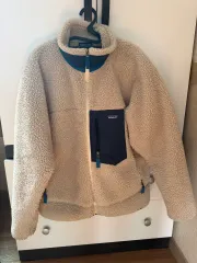 パタゴニア レトロX L フリース ジャケット アイボリー