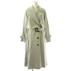 アプワイザーリッシェ Apuweiser-riche ケープ風トレンチコート 0 グレー /ES ■OS