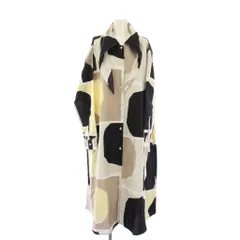 マリメッコ marimekko VIRKKOI ISO PAMPULA ワンピース ロング タグ付き 44 マルチカラー 長袖 /JP