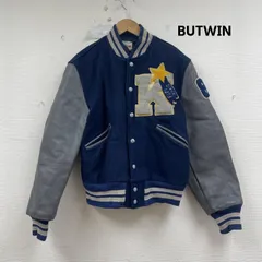 古着 BUTWIN USA製 スタジアム ジャンパー Pure TENNIS TEAM ロゴ 刺繍 メンズ 38 ISItems【USED】【古着】【中古】50156283のサムネイル