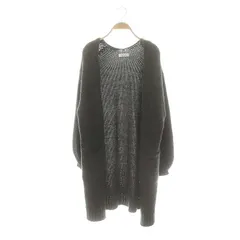 アーバンリサーチ サニーレーベル URBAN RESEARCH Sonny Label ニット ロングカーディガン 前開きトッパー F グレー /AT ■OS