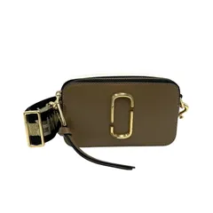 【中古品】MARC JACOBS マークジェイコブス THE SNAPSHOT LEATHER CAMERA BAG M0014146 スナップショット カメラバッグ ショルダーバッグ カバン 鞄 【188-260331-as-04-izu】