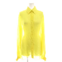 ニナリッチ NINA RICCI シャツ ジャガード 長袖 イエロー /DF ■GY57のサムネイル