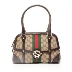 GUCCI グッチ ショルダーバッグ GGキャンバス シェリーライン ショルダーバッグ【中古】