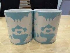 【新品】ディズニー ペアマグカップ コースター付 ミッキー＆ミニー 日本製