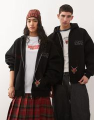 리클렘 빈티지 레이디스 아우터 파커 스웨트 Reclaimed Vintage x Stranger Things Unisex heavyweight boxy hoodi