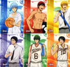 【中古】クリアファイル 全6種セット 「黒子のバスケ ミニクリアファイルコレクション 夏」