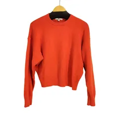 ユニクロシー UNIQLO：C スムースコットンクルーネックセーター レディース JPN：M 
