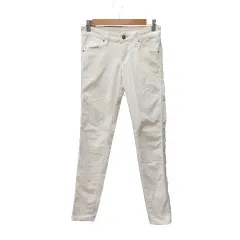 リー LEE スキニーパンツ コーデュロイ XXS 白 ホワイト /MS