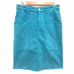 ツモリチサト TSUMORI CHISATO タイトスカート ひざ丈 3 L 水色 ライトブルー /YKのサムネイル