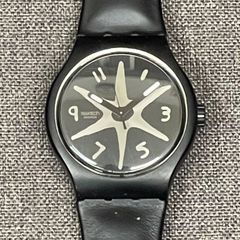 幸*9様 Swatch クォーツ 腕時計 ホワイト/ブラック - メルカリ