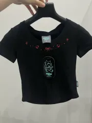 レディース クロップド 半袖Tシャツ