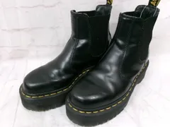 【中古】Dr.Martens ﾄﾞｸﾀｰﾏｰﾁﾝ 2976 QUAD ﾁｪﾙｼｰﾌﾞｰﾂ ﾌﾞﾗｯｸ UK3 991908640