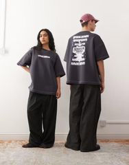 리클렘 빈티지 레이디스 탑스 T셔츠 프린트 다운 Reclaimed Vintage x Stranger Things Unisex heavyweightee with