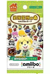 【新品】トレカ 【パック】どうぶつの森 amiiboカード 第1弾