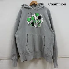 チャンピオン REVERSE WEAVE リバースウィーブ グラフィック プリント フーディー パーカー メキシコ製 メンズ XL ISItems【USED】【古着】【中古】50156058