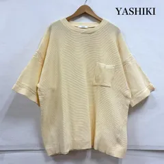 ヤシキ 鹿の子 サマー ニット 半袖 5分袖 ポケット 日本製 メンズ 3 ISItems【USED】【古着】【中古】50156228のサムネイル