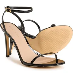 スチュアート ワイツマン レディース シューズ スニーカー サンダル レザー Stuart Weitzman Dancer 95 Sandals Patent Leather For Women Blのサムネイル