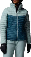 コロンビア レディース アウター ジャケット・ブルゾン Columbia Womens Powder Pass Jacket EverblueCrushed Blue ブルー