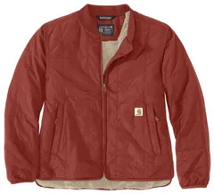 カーハート レディース アウター ジャケット・ブルゾン Carhartt Womens Insulated Bomber Jacket Spiced Red レッドのサムネイル