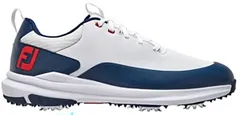 フットジョイ メンズ シューズ スニーカー FootJoy Mens Tourival Golf Shoes WhiteNavyRed ホワイト