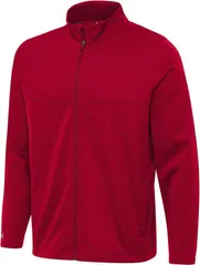 アンティグア メンズ アウター ジャケット・ブルゾン Antigua Mens Links 2 Golf Jacket Dark Red レッド