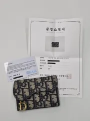 クリスチャン ディオール サドル フラップ カードウォレット