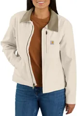 カーハート レディース アウター ジャケット・ブルゾン Carhartt Womens Detroit Jacket Naturalのサムネイル