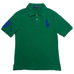POLO RALPH LAUREN ボーイ ビックポニー Tシャツ グリーン L