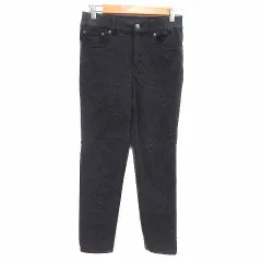 ベイフロー BAYFLOW テーパードパンツ カラーデニム  2 M 黒 ブラック /YKのサムネイル