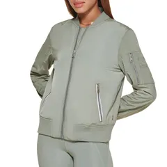 リーバイス レディース アウター ジャケット・ブルゾン Womens Levis Newport Classic Bomber Jacket Sea Green グリーンのサムネイル