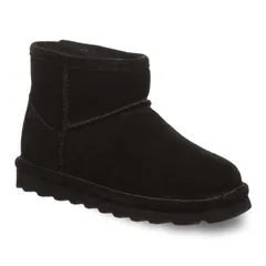 ベアパウ レディース シューズ ブーツ・レインブーツ スエード Bearpaw Alyssa Girls Suede Winter Boots Black ブラックのサムネイル