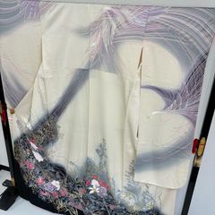 #J507 振袖 蘇州刺繍 手描き 辻が花 正絹 身丈169cm 結婚式 成人式 J507 振袖 蘇州刺繍 手描き 辻が花 正絹 身丈169cm 結婚式 成人式