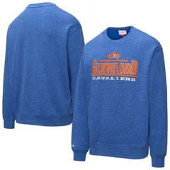 ミッチェルネス メンズ アウター パーカー・スウェット シャツ フリース Mens Mitchell Ness Royal Cleveland Cavaliers Throw It Back Fleeのサムネイル
