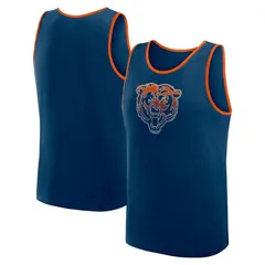 アンブランデッド メンズ トップス Tシャツ Unbranded Mens Navy Chicago Bears Unmatched Success Tank Top Brs Navy ネイビー