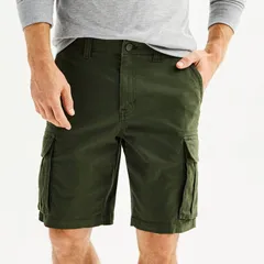 ソノマ メンズ ボトムス ハーフパンツ・ショーツ ショートパンツ Mensonoma Goods For Life 1034 Flexwear Everyday Cargo Shorts Forestのサムネイル