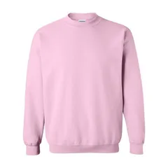 ギルダン メンズ アウター ニット・セーター クルーネック スウェット シャツ Gildan Heavy Blend Unisex Adult Crewneck Sweatshirt Light Pink ピンク