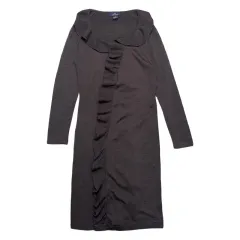 BROOKS BROTHERS 346 メリノ ウール カーディガン ブラウン XS