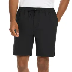 ハーレー メンズ ボトムス ハーフパンツ・ショーツ ショートパンツ Mens Hurley Lightweight Stretch Shorts Black ブラックのサムネイル